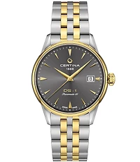 Certina Men's DS-1 Automatic Two Tone Stainless Steel Bracelet Watch