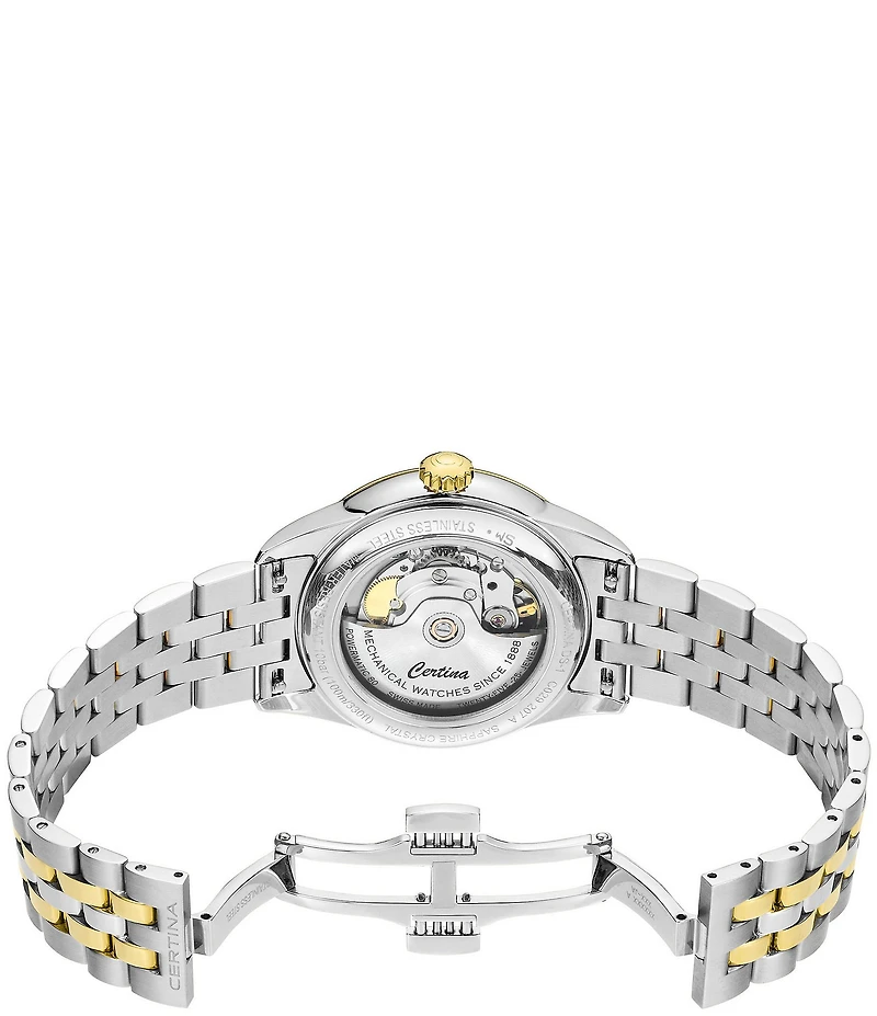 Certina Men's DS-1 Automatic Two Tone Stainless Steel Bracelet Watch
