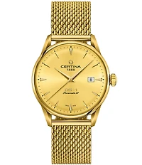 Certina Men's DS-1 Powermatic 80 Automatic Stainless Steel Mesh Bracelet Watch