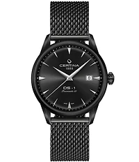 Certina Men's DS-1 Powermatic 80 Automatic Stainless Steel Mesh Bracelet Watch