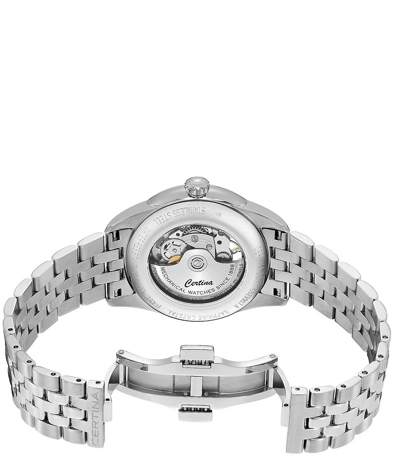 Certina Men's DS-1 Skeleton Automatic Stainless Steel Bracelet Watch