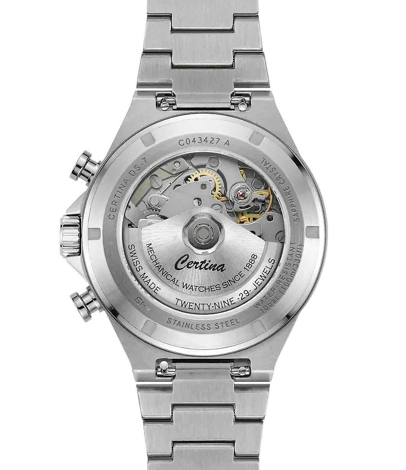 Certina Men's DS-7 Automatic Stainless Steel Bracelet Watch