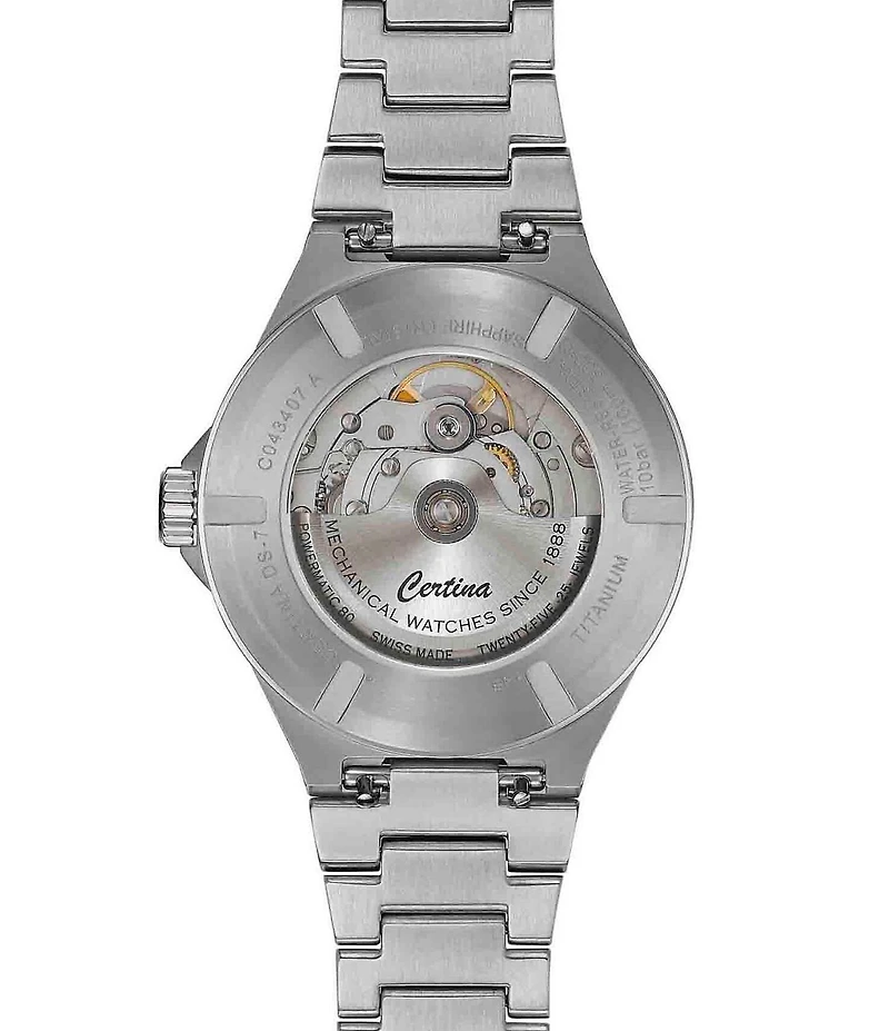 Certina Men's DS-7 Powermatic 80 Automatic Stainless Steel Bracelet watch