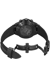Certina Men's DS-7 Quartz Chronograph Black Strap Watch