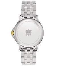 Certina Men's DS 8 Quartz Analog Two Tone Stainless Steel Bracelet Watch