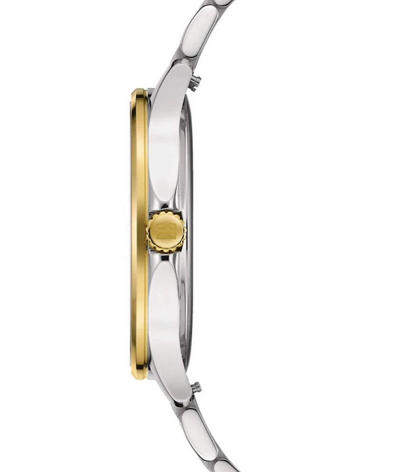 Certina Men's DS 8 Quartz Analog Two Tone Stainless Steel Bracelet Watch