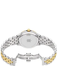 Certina Men's DS 8 Quartz Analog Two Tone Stainless Steel Bracelet Watch