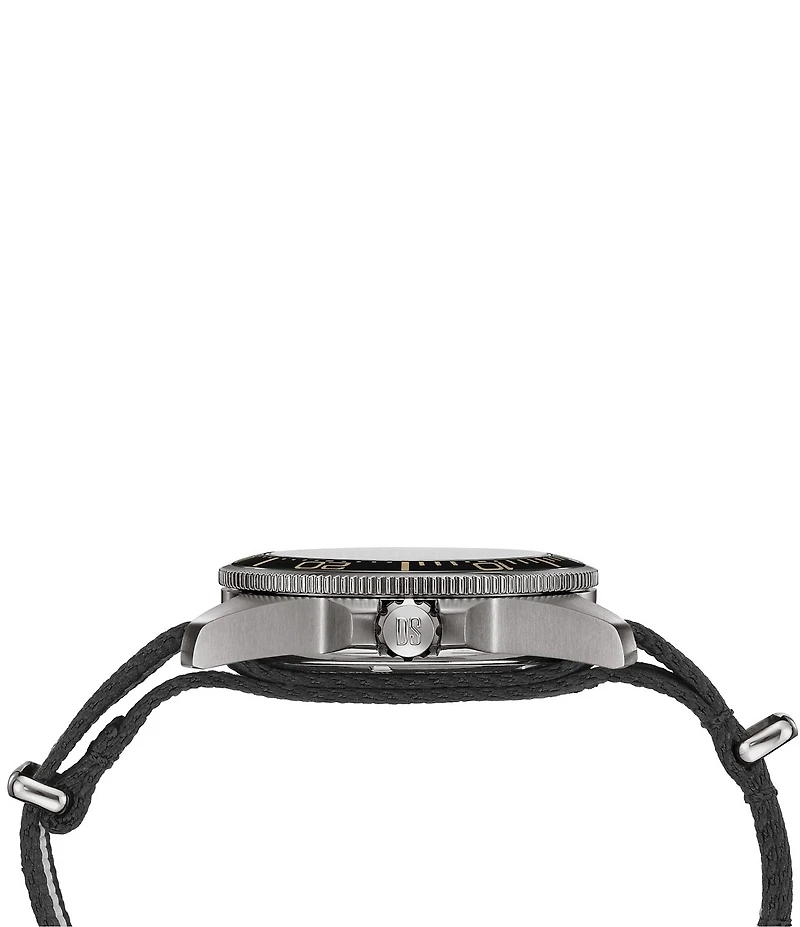 Certina Men's DS Action Automatic Black Fabric Strap Watch