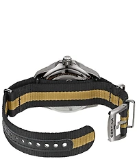 Certina Men's DS Action Automatic Black Fabric Strap Watch