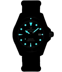Certina Men's DS Action Automatic Black Strap Watch