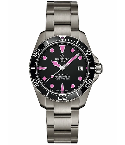 Certina Men's DS Action Automatic Titanium Bracelet Watch