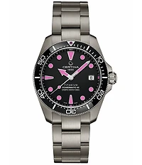 Certina Men's DS Action Automatic Titanium Bracelet Watch