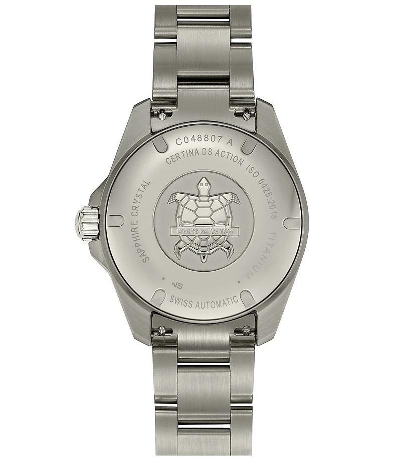 Certina Men's DS Action Automatic Titanium Bracelet Watch