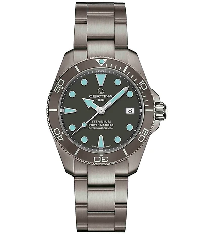 Certina Men's DS Action Automatic Titanium Bracelet Watch