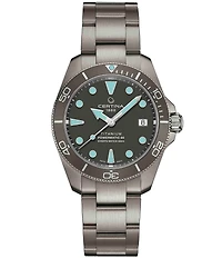 Certina Men's DS Action Automatic Titanium Bracelet Watch