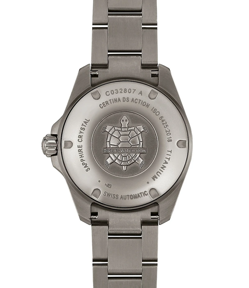 Certina Men's DS Action Automatic Titanium Bracelet Watch