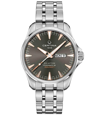 Certina Men's DS Action Day Automatic Stainless Steel Bracelet Watch