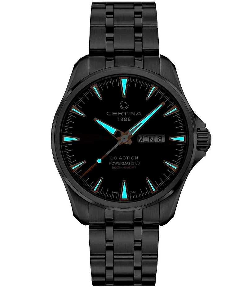 Certina Men's DS Action Day Automatic Stainless Steel Bracelet Watch