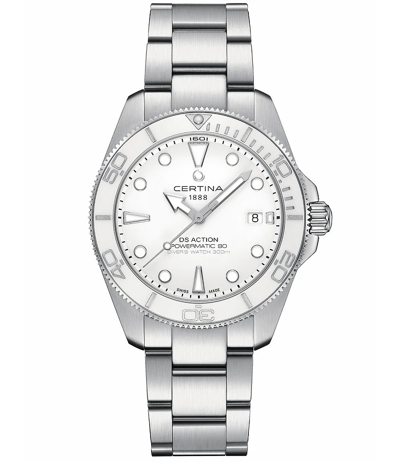 Certina Men's DS Action Diver 40.5mm Powermatic 80 Watch