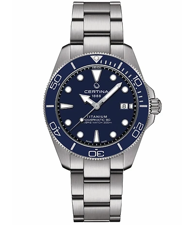 Certina Men's DS Action Diver 40.5mm Powermatic 80 Watch