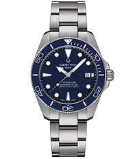 Certina Men's DS Action Diver 40.5mm Powermatic 80 Watch