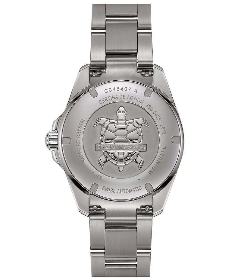Certina Men's DS Action Diver 40.5mm Powermatic 80 Watch