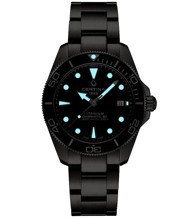 Certina Men's DS Action Diver 40.5mm Powermatic 80 Watch