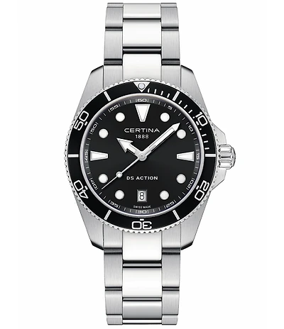 Certina Men's DS Action Diver 40mm Stainless Steel Analog Watch