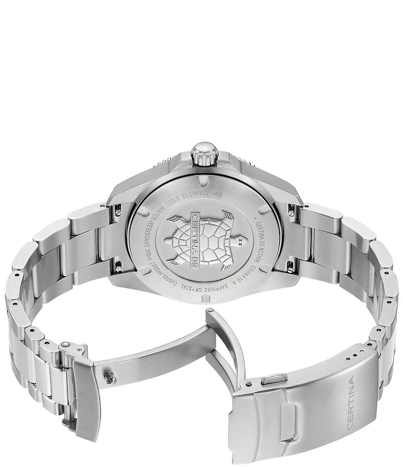 Certina Men's DS Action Diver 40mm Stainless Steel Analog Watch
