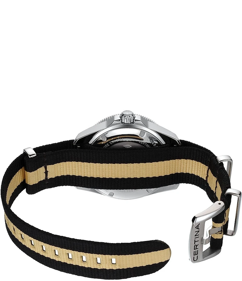 Certina Men's DS Action Diver Automatic Fabric Strap Watch