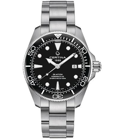Certina Men's DS Action Diver Automatic Stainless Steel Bracelet Watch