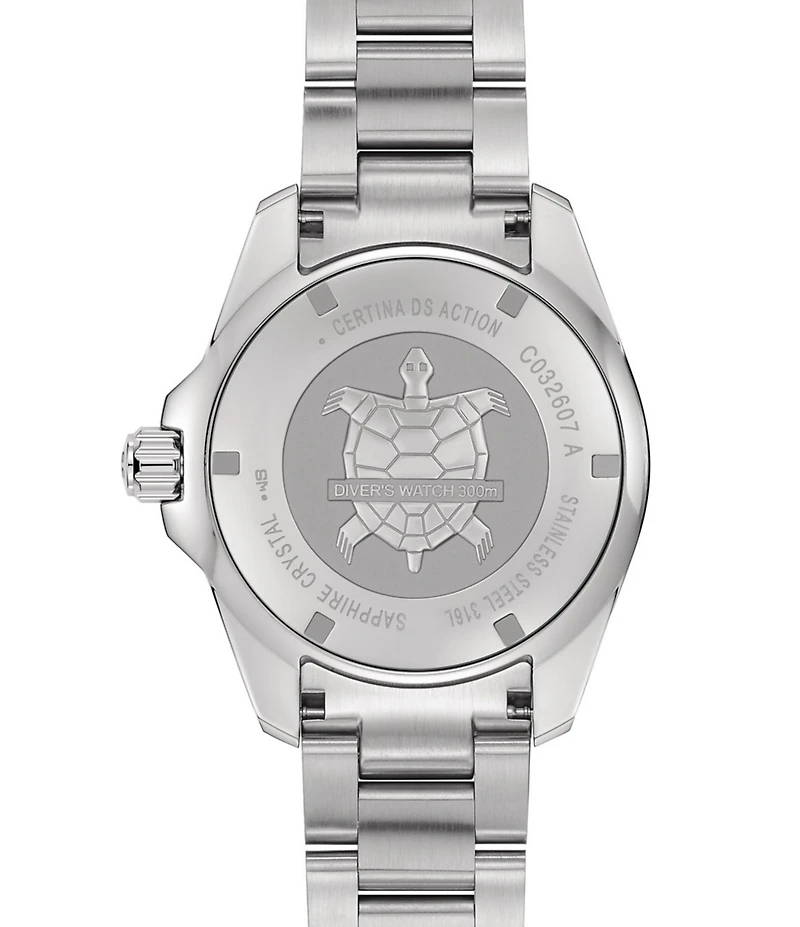 Certina Men's DS Action Diver Automatic Stainless Steel Bracelet Watch
