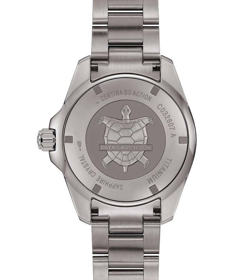 Certina Men's DS Action Diver Automatic Titanium Bracelet Watch
