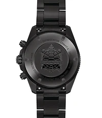 Certina Men's DS Action Quartz Chronograph Black Tone Stainless Steel Bracelet Watch