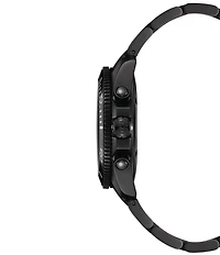 Certina Men's DS Action Quartz Chronograph Black Tone Stainless Steel Bracelet Watch