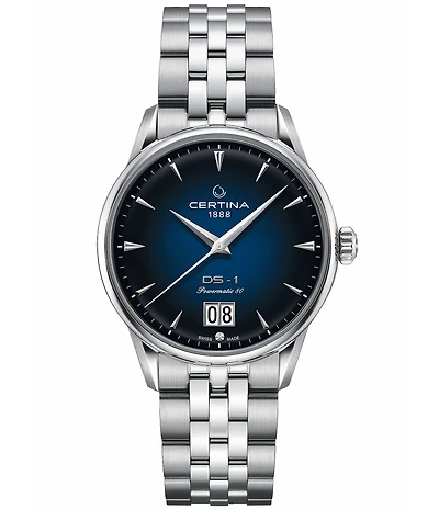 Certina Men's DS Big Date Powermatic Automatic Stainless Steel Bracelet Watch