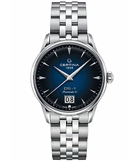 Certina Men's DS Big Date Powermatic Automatic Stainless Steel Bracelet Watch