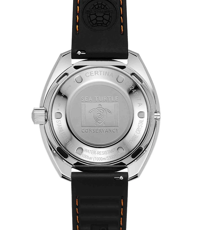 Certina Men's DS PH1000M Powermatic 80 Automatic Black Strap Watch