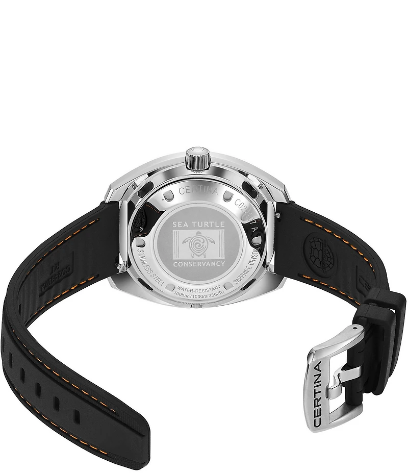 Certina Men's DS PH1000M Powermatic 80 Automatic Black Strap Watch