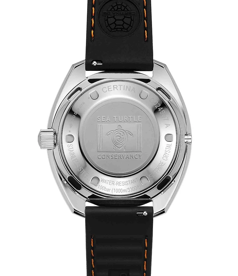Certina Men's DS PH1000M Powermatic 80 Automatic Black Strap Watch