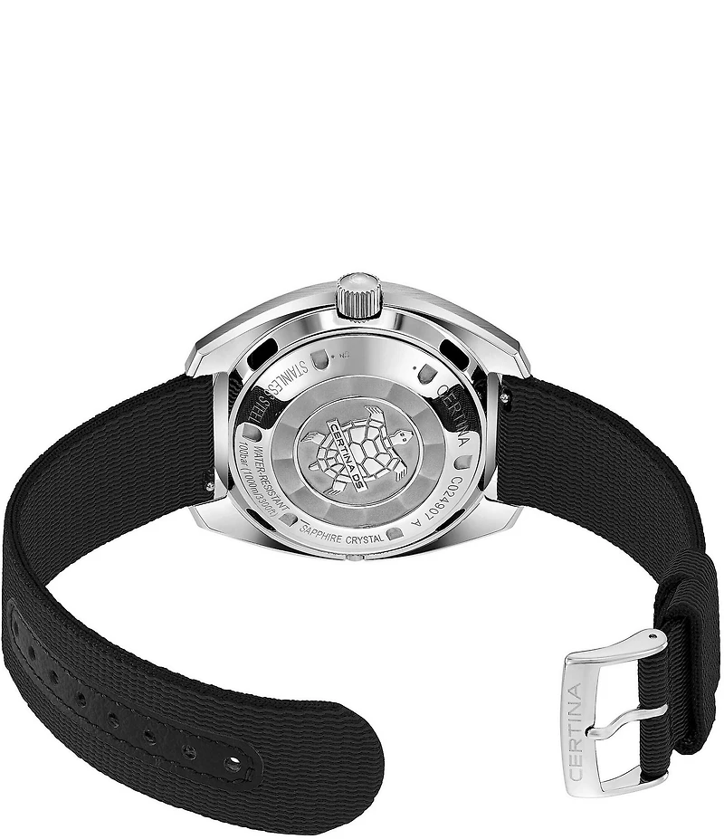 Certina Men's DS PH1000M Powermatic 80 Automatic Black Strap Watch