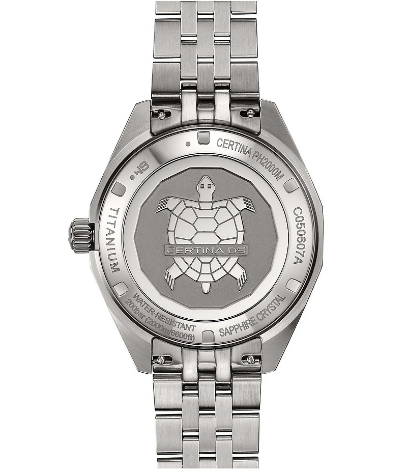 Certina Men's DS Super PH2000M Automatic Titanium Bracelet Watch
