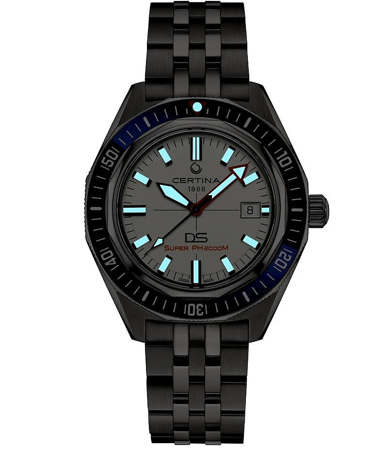 Certina Men's DS Super PH2000M Automatic Titanium Bracelet Watch