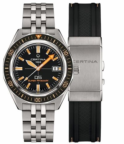 Certina Men's DS Super PH2000M Automatic Titanium Bracelet Watch