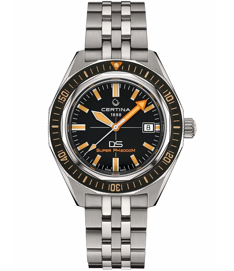 Certina Men's DS Super PH2000M Automatic Titanium Bracelet Watch