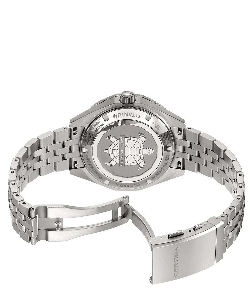 Certina Men's DS Super PH2000M Automatic Titanium Bracelet Watch