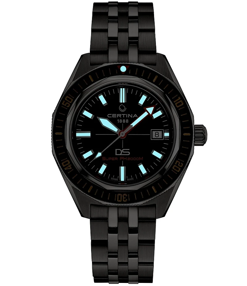 Certina Men's DS Super PH2000M Automatic Titanium Bracelet Watch