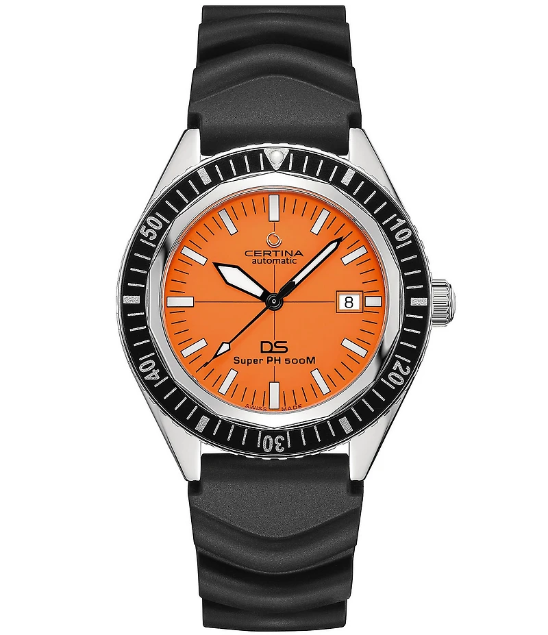 Certina Men's DS Super PH500M Automatic Black Strap Watch