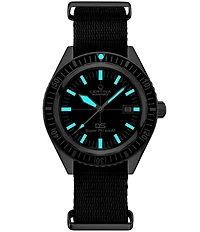 Certina Men's DS Super PH500M Automatic Fabric Strap Watch