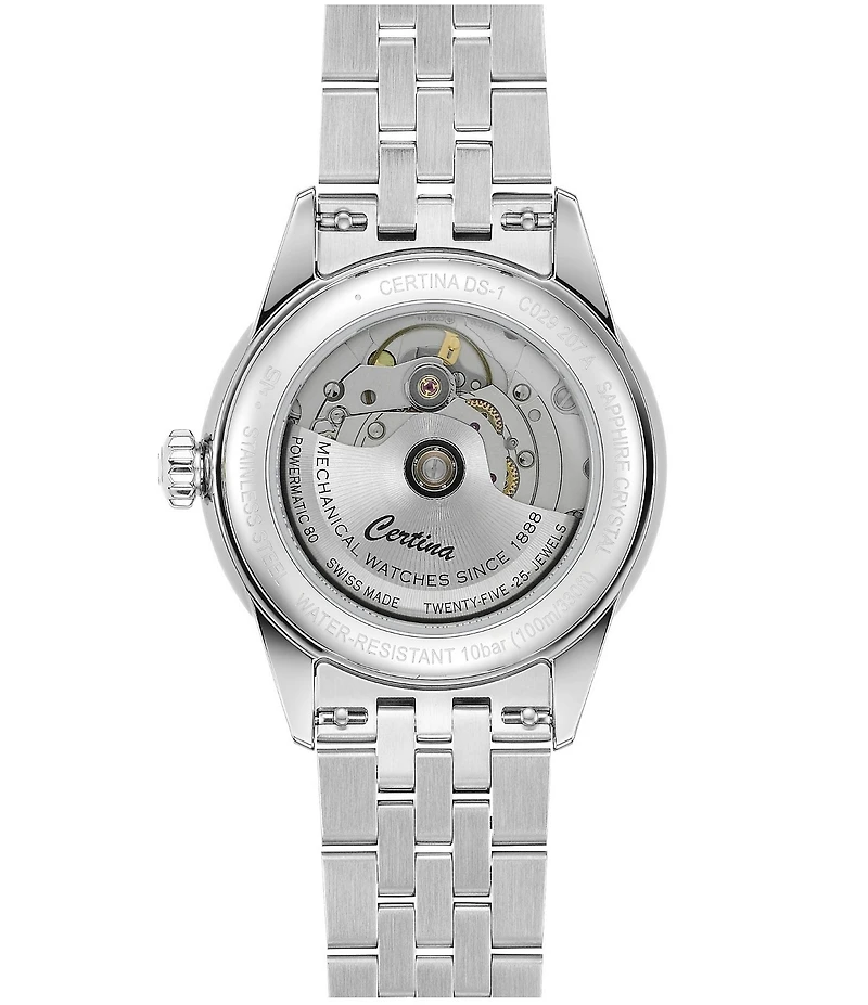 Certina Unisex DS-1 Automatic Stainless Steel Bracelet Watch